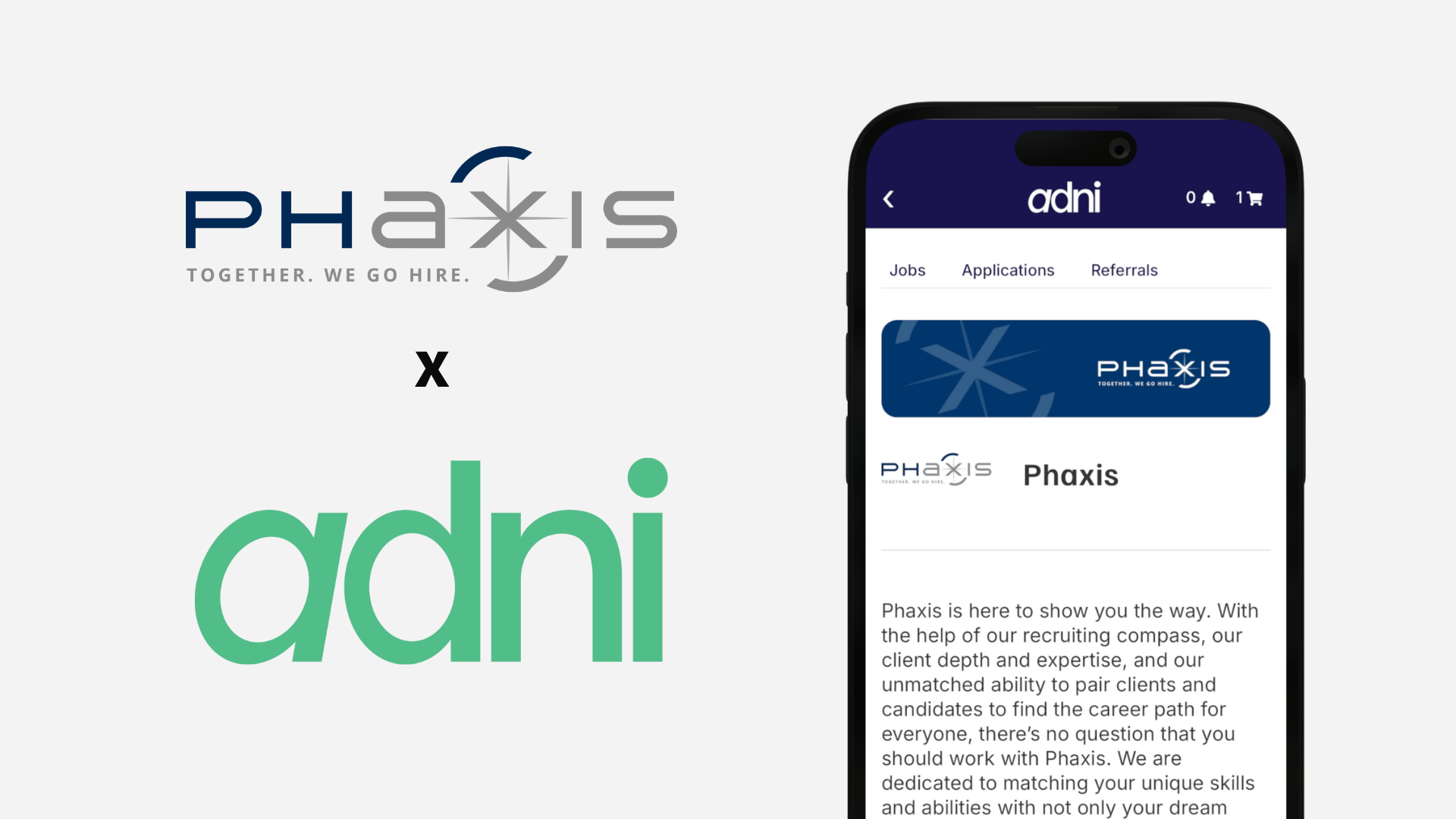 Phaxis launches on Adni, the all-in-one app for healthcare workers