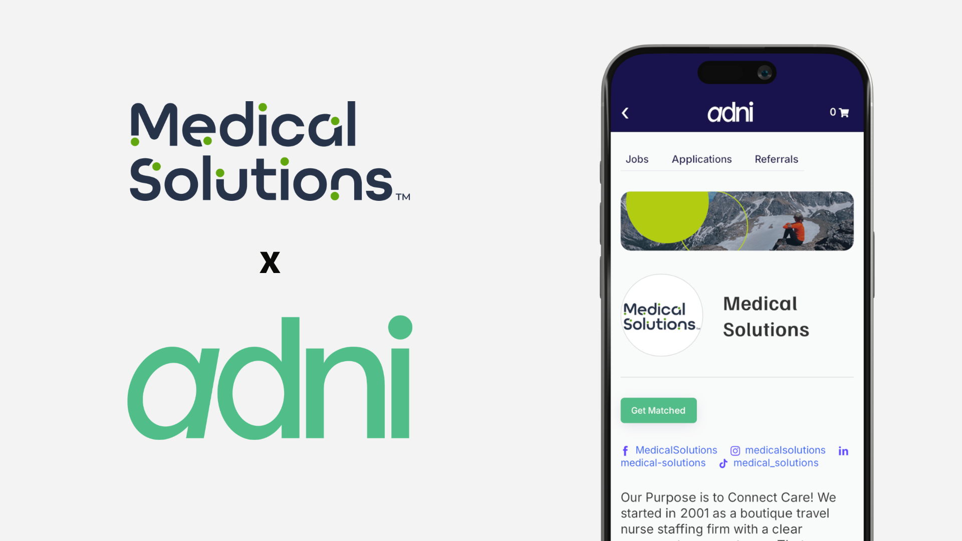 Medical Solutions launches on Adni, the AI career platform for ...